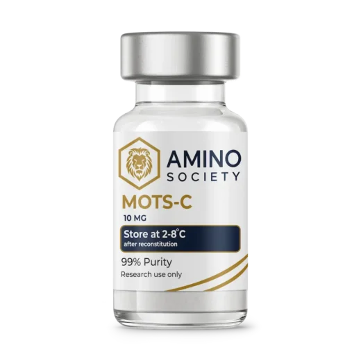 Amino Society MOTS-C 10mg research peptide vial