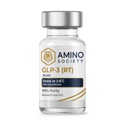 Amino Society GLP-3(RT) 10mg research peptide vial