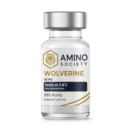 Amino Society Wolverine 20mg research peptide vial
